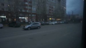 Троллейбус ЗиУ-682В-012-4078. Вечерние покатушки по Барнаулу.