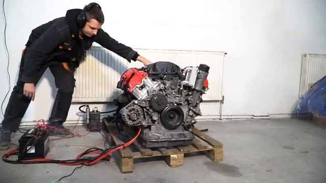 Su2 Performance | Mercedes M113 V8 | Pierwsze odpalenie silnika do driftowozu. смотреть онлайн