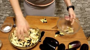 Жареные баклажаны в томатном соусе на зиму - очень вкусно! Eggplant in tomato sauce