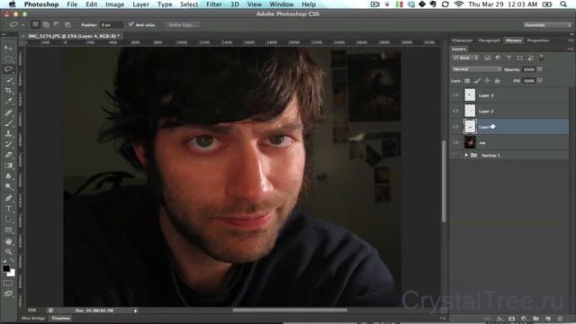 Adobe Photoshop :: Ретушь