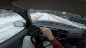 POV Ford Sierra 2.0 DOHC Drifting 110+Km/h