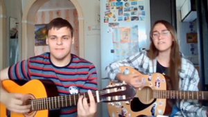 Песенка из мультфильма Новаторы (кавер под гитару) (Ft. Лизавета Васильева)
