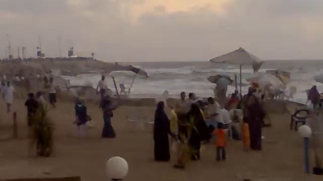 Вечерний пляж Александрии, Египет / Alexandria, Egyp twww.rusturbaza.ru