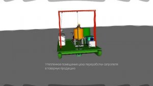 Модульное передвижное оборудование добычи и переработки сапропеля