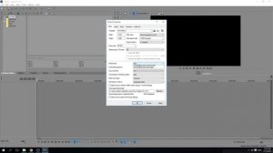 Sony Vegas - Настройка проекта