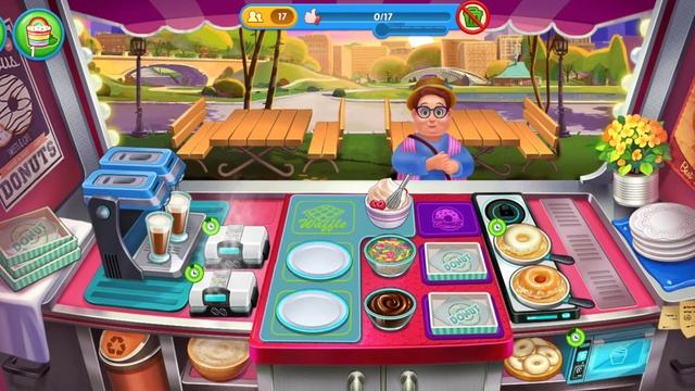 Crazy Chef Food Truck Restaurant Cooking game 20 level playing смотреть онлайн