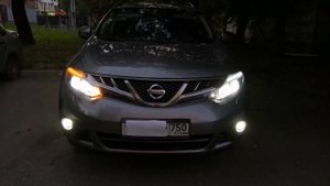 Вариант тюнинга фар Nissan Murano z51