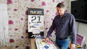 Распаковка — Настольный мини-хоккей STIGA Play Off 21 71-1145-04