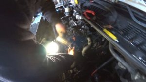 Сливаем антифриз, скручиваем форсунки Fiat Scudo (Снимаем и ставим голову Часть 1)