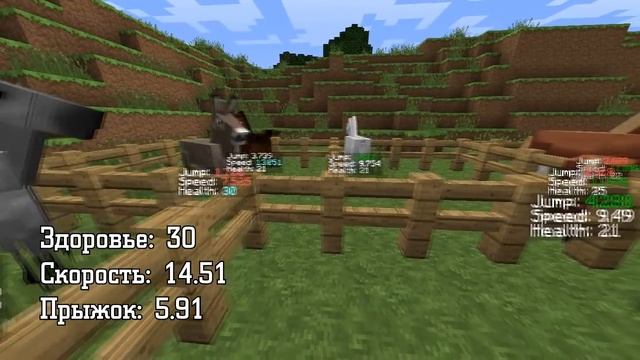 Minecraft. Лошадь На Прокачку. смотреть онлайн