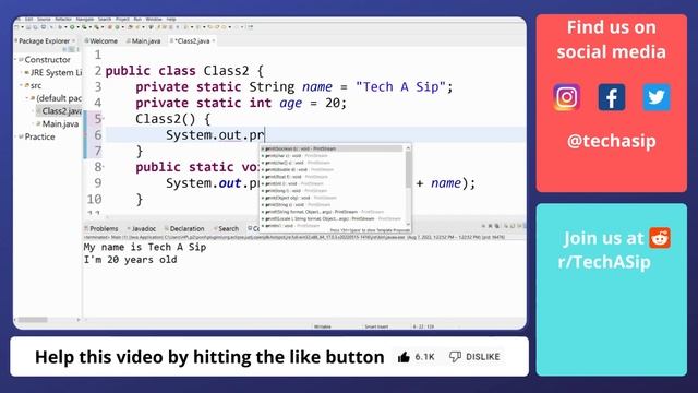 Constructor in Java - Learn Constructors Java | Java Full Course for Beginners