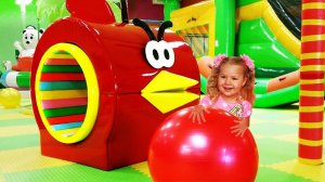 Indoor Playground Family Fun Play Area for kids, Baby Nursery Rhymes Song