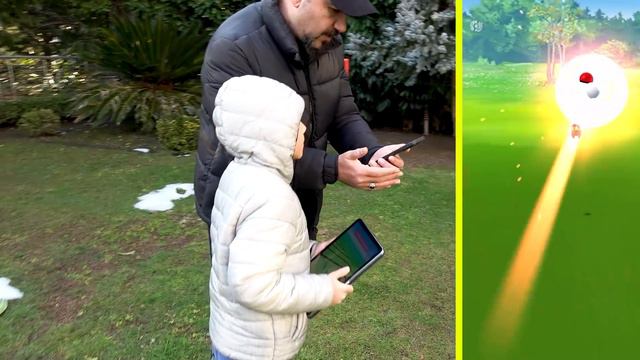 BAHÇEMİZDE SÜRPRİZ POKEMONLAR YAKALADIK! | Egemen Kaan ile Pokémon GO Oynuyoruz