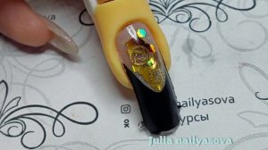 Необычный аквариумный дизайн ногтей ВЕРХНИМИ ФОРМАМИ! Naildesign! Nailextensions! Наращивание ногте