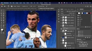 Simple Photoshop Tutorial: Matchday Image