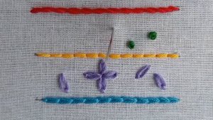 Простые Ручные Стежки | Вышивка для начинающих