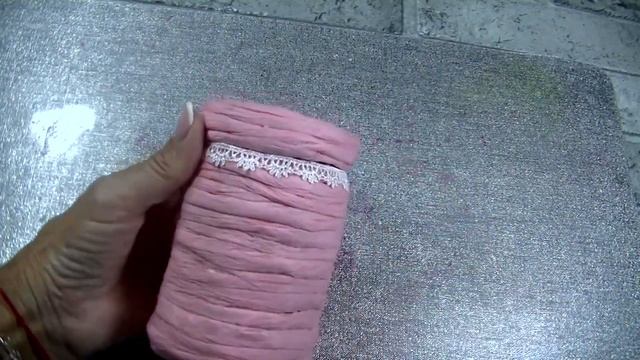 Декор стеклянных баночек туалетной бумагой . Переделка банок . смотреть онлайн