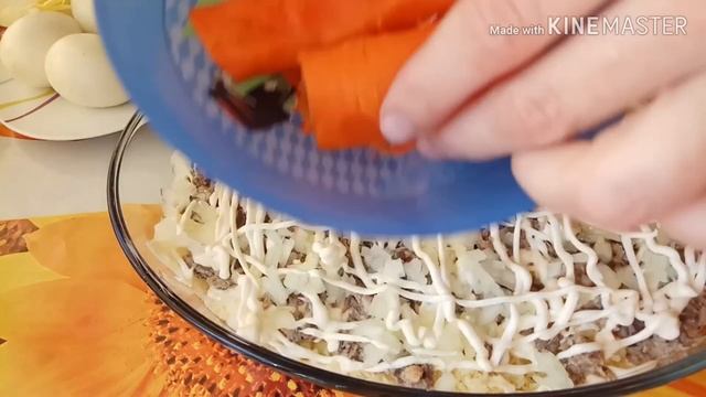 Салат ,, Мимоза" Слоёный Очень Вкусный рецепт Праздничный Салат!. смотреть онлайн