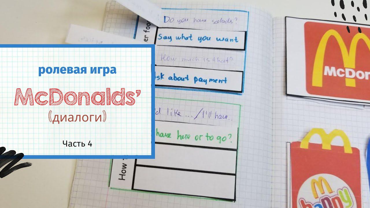 Ролевая игра McDONALDS (диалоги) Часть 4 смотреть онлайн
