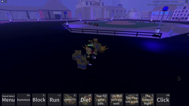 [N the JoJo Game] The World Showcase · Roblox Tutorial смотреть онлайн