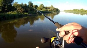 Рыбалка на воблера и вертушки.Тест новых спиннингов.