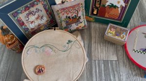 Вышивальный сентябрь ? Mill hill, Dimensions, Sampler. Вышивка крестом