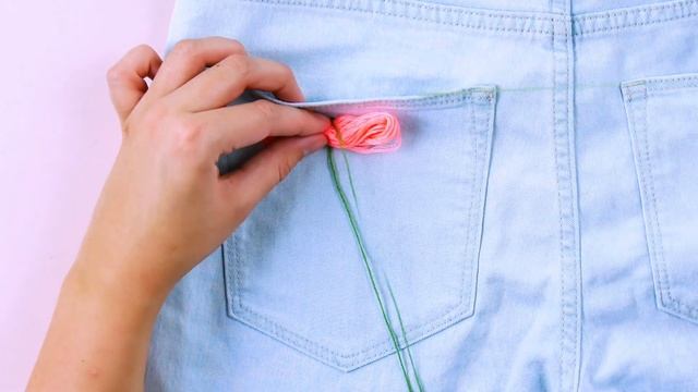 Эти 7 простых трюков для шитья и вышивки помогут обновить одежду смотреть онлайн