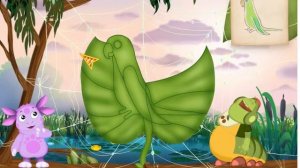 игра лунтик,учимся рисовать