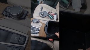 Как снять центральную деревянную консоль на BMW x3 F25