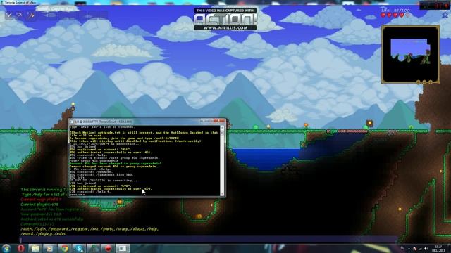 Как дать Админку Terraria 1.2.1.2 смотреть онлайн