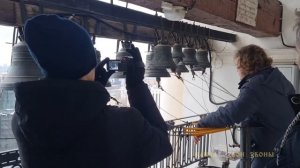Роман Первозванский, колокольный звон на фестивале в Новоспасском монастыре 15.01.2023