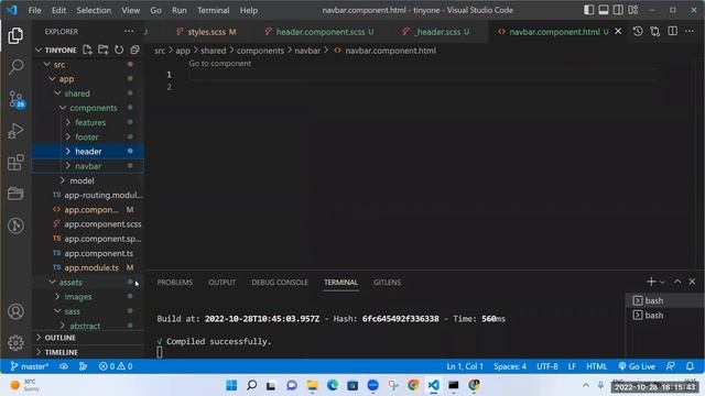 Tinyone SASS Angular - 1 смотреть онлайн