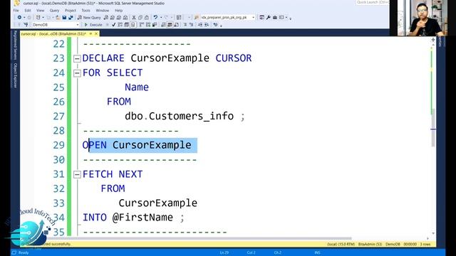 Mastering Cursors: A Comprehensive Guide to Using Cursors in SQL Server #sql #ssms #learnsupereasy