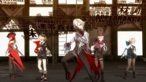 【Genshin Impact x OC x MMD】 Brain Revolution Girl - Arlecchino & Lyney & Lynette & Freminet & Alish