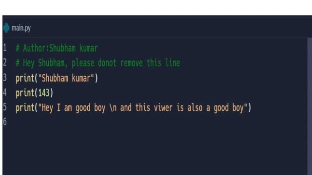 Python example (CodeWithShubham)