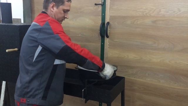 Профессиональный мангал с топкой. смотреть онлайн