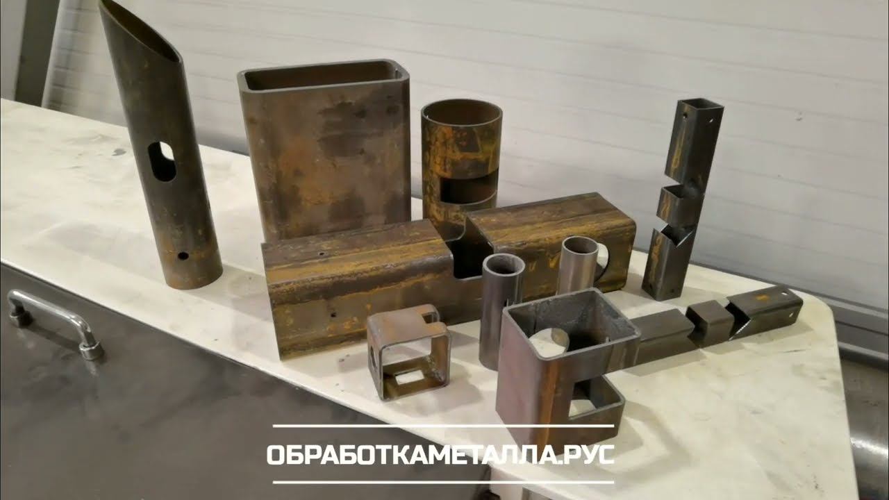 Лазерная резка круглых и профильных труб на станке XTLASER XTC 3015T с источником лазера RAYCUS 3000