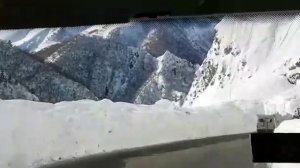 Транскам - на трассу сошло более 70 тысяч кубов снега