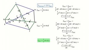 Считаем площадь шестиугольника
