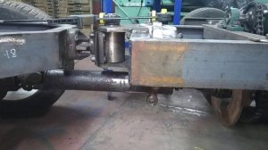 установка рулевого редуктора на мини погрузчик часть 1я