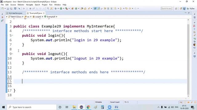 Java Tutorial for Beginners || OOPS || Abstraction || Interface