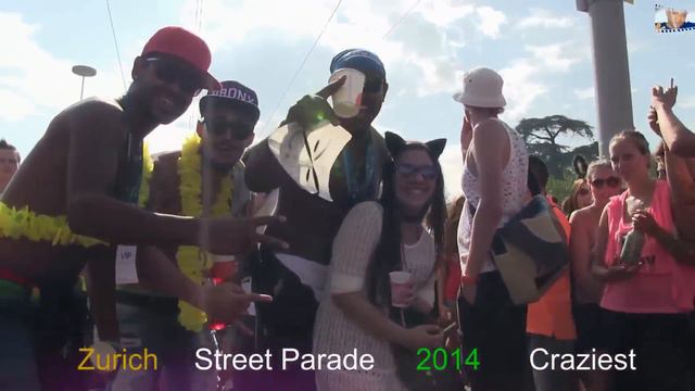 Zurich Street Parade (Craziest) Party go On 2014 смотреть онлайн