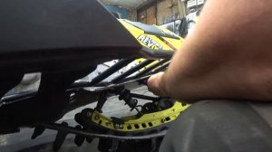 Тюнинг подножки VOEVODA на Ski doo