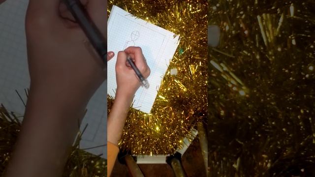 ||рисуем тело|| тело девочки(мальчика) #рисунки #учимсярисовать #тело #сновымгодомвас