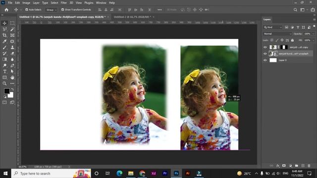 blur edges of an image in photoshop смотреть онлайн