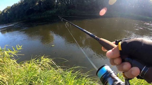 Прогулка по НЕРЛИ, ловля ЩУКИ на ДЖИГ! Hearty Rise Zander Game 762L в работе... смотреть онлайн