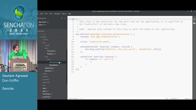 Sencha Ext JS- From desktops to smartphones - For the legacy and the modern web смотреть онлайн