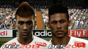 PES 2013 v PES 2014 Faces Comparison [HD] Part 2