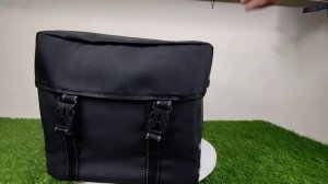 Велосумка-штаны с креплением на багажник. Произведена из водонепроницаемой полиэфирной ткани 600D.