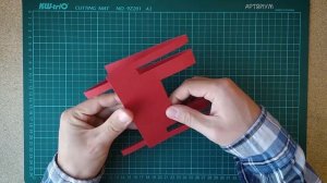 Киригами многоярусная открытка • Поп ап открытка из картона • Kirigami Pop Up Card Paper Craft